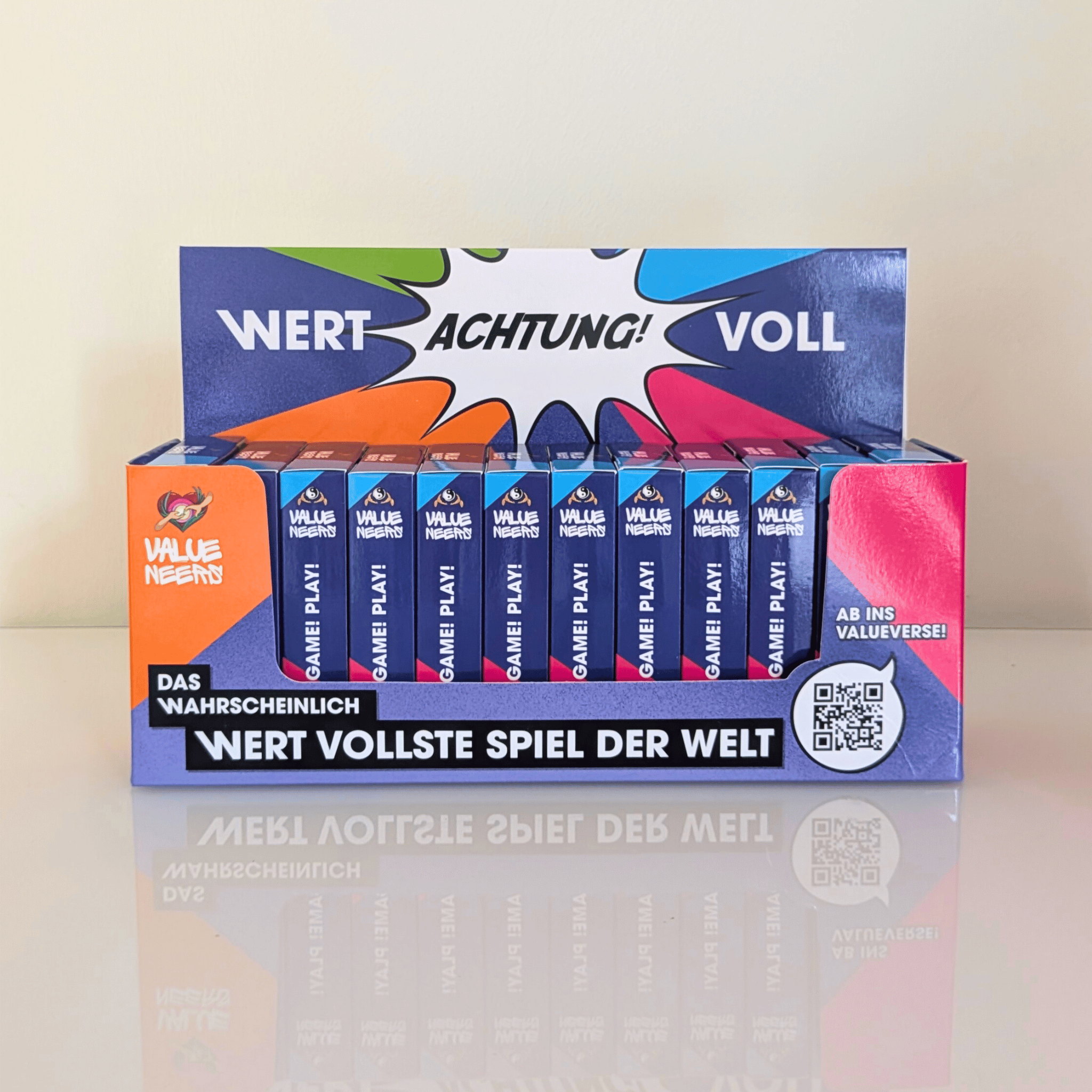 Der Wert vollste Aufsteller der Welt! Inkl. 12 Spiele