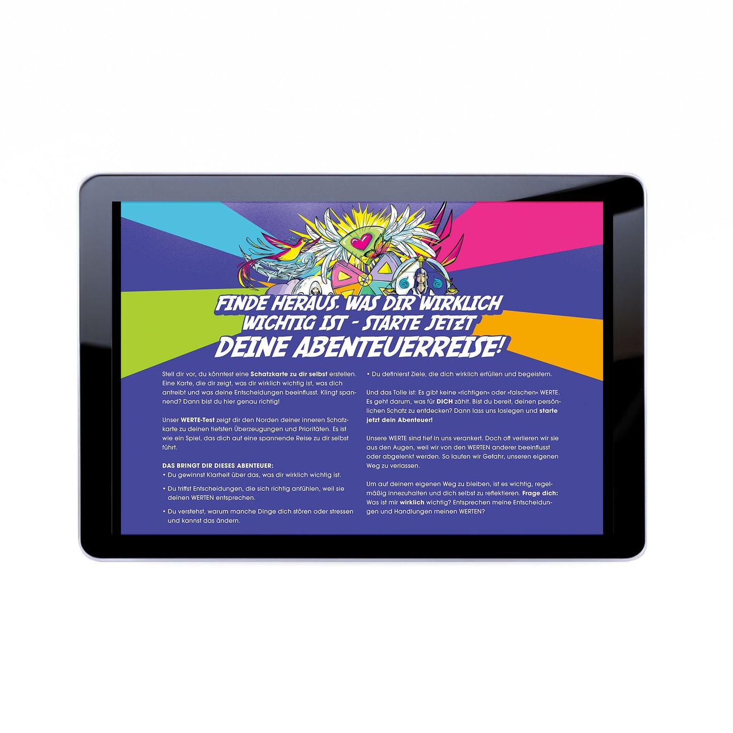 Digitaler Wertetest - Hendriks Wertespiel