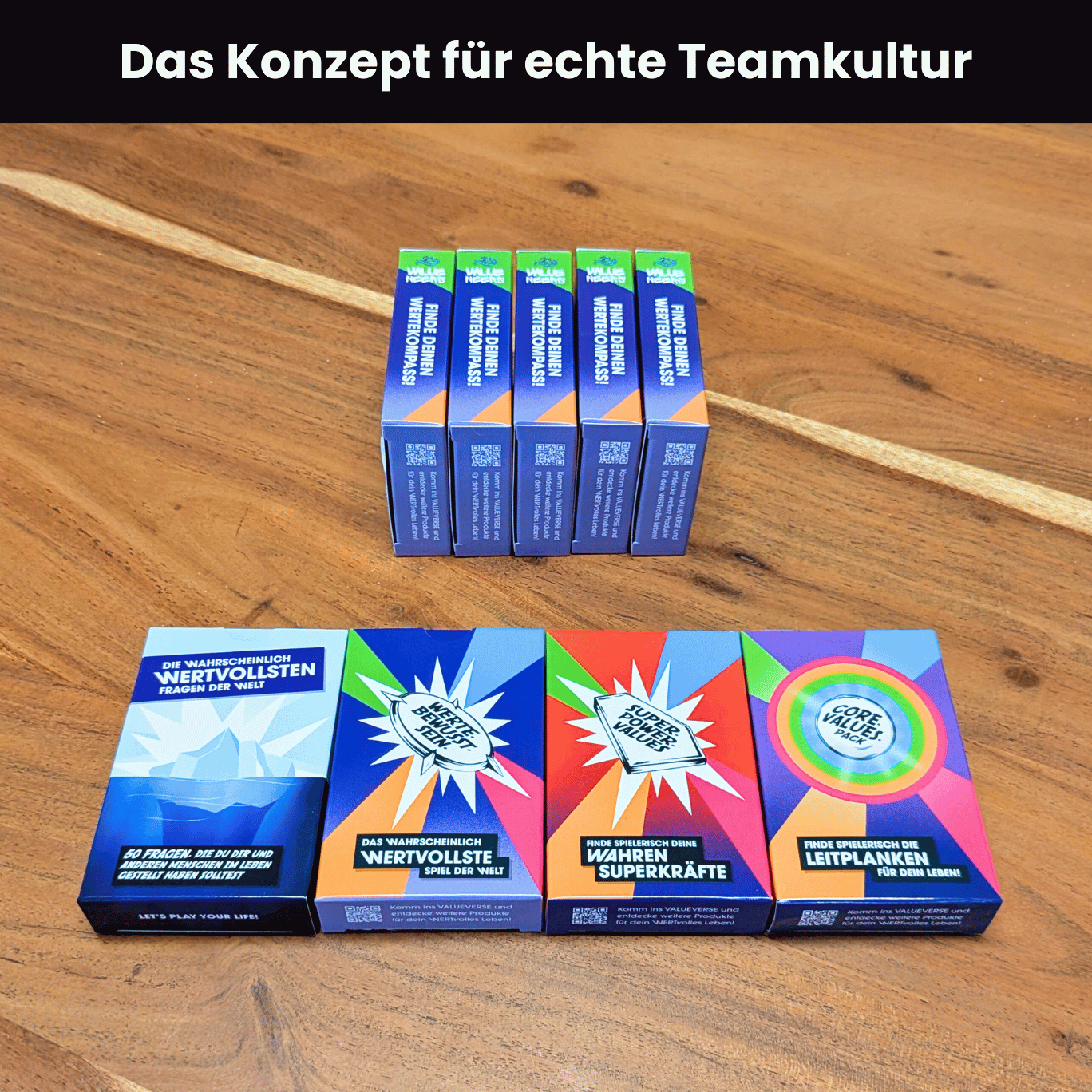 TEAM - das Komplettsystem für Teamwerte & Kultur