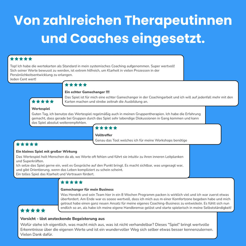 Starter Set - Erspiele deinen Wertekompass Valueneers Wertespiele