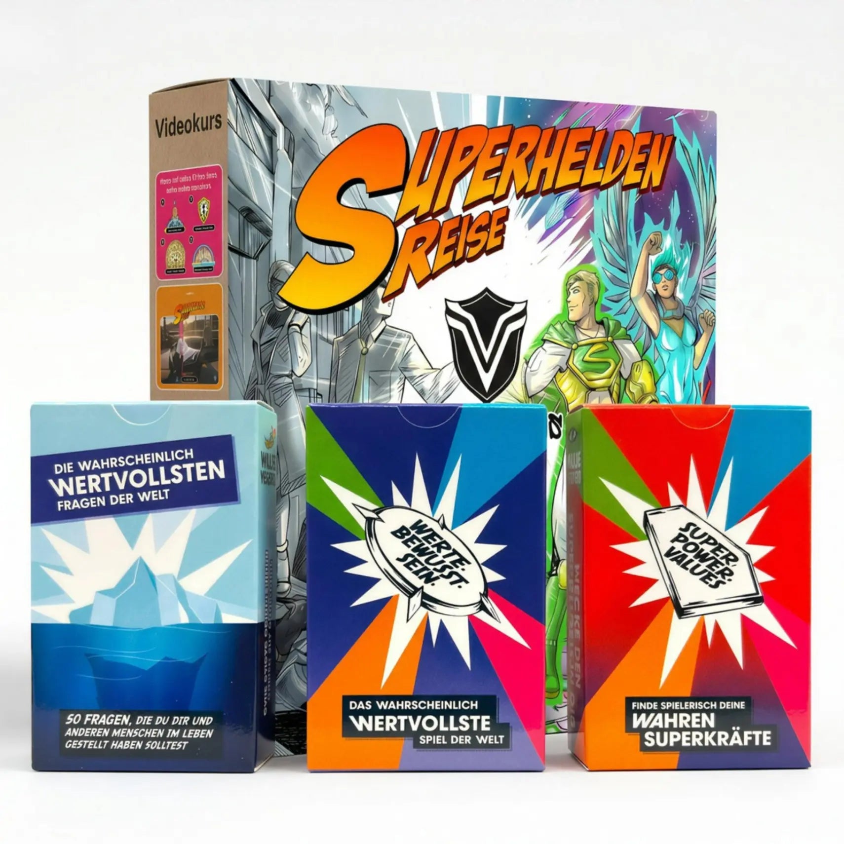 Superhelden Bundle - Erspiele deine Werte und bringe sie in dein Leben Valueneers Wertespiele