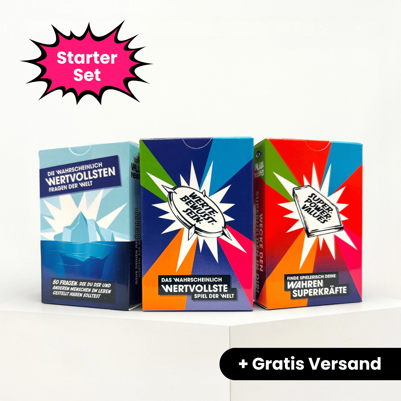 Starter Set - finde heraus, was dir wirklich wichtig ist
