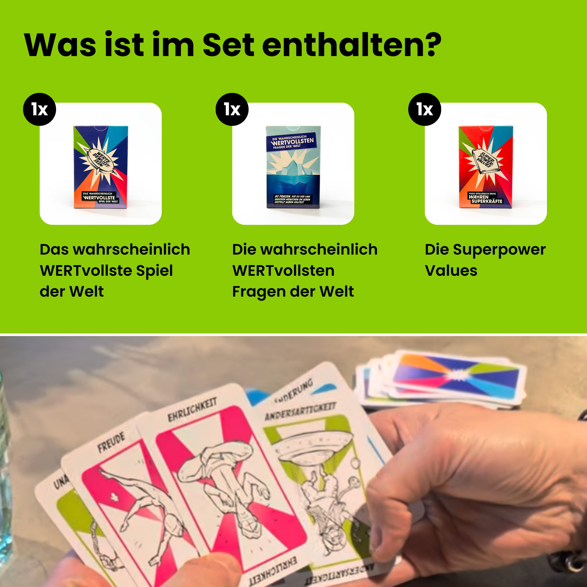 Starter Set - Erspiele deinen Wertekompass