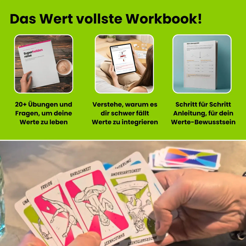 Superheldenreise - So bringst du deine Werte ins Leben Valueneers Wertespiele