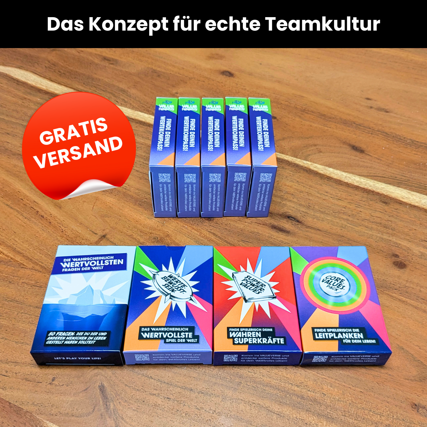 TEAM - das Komplettsystem für Teamwerte & Kultur