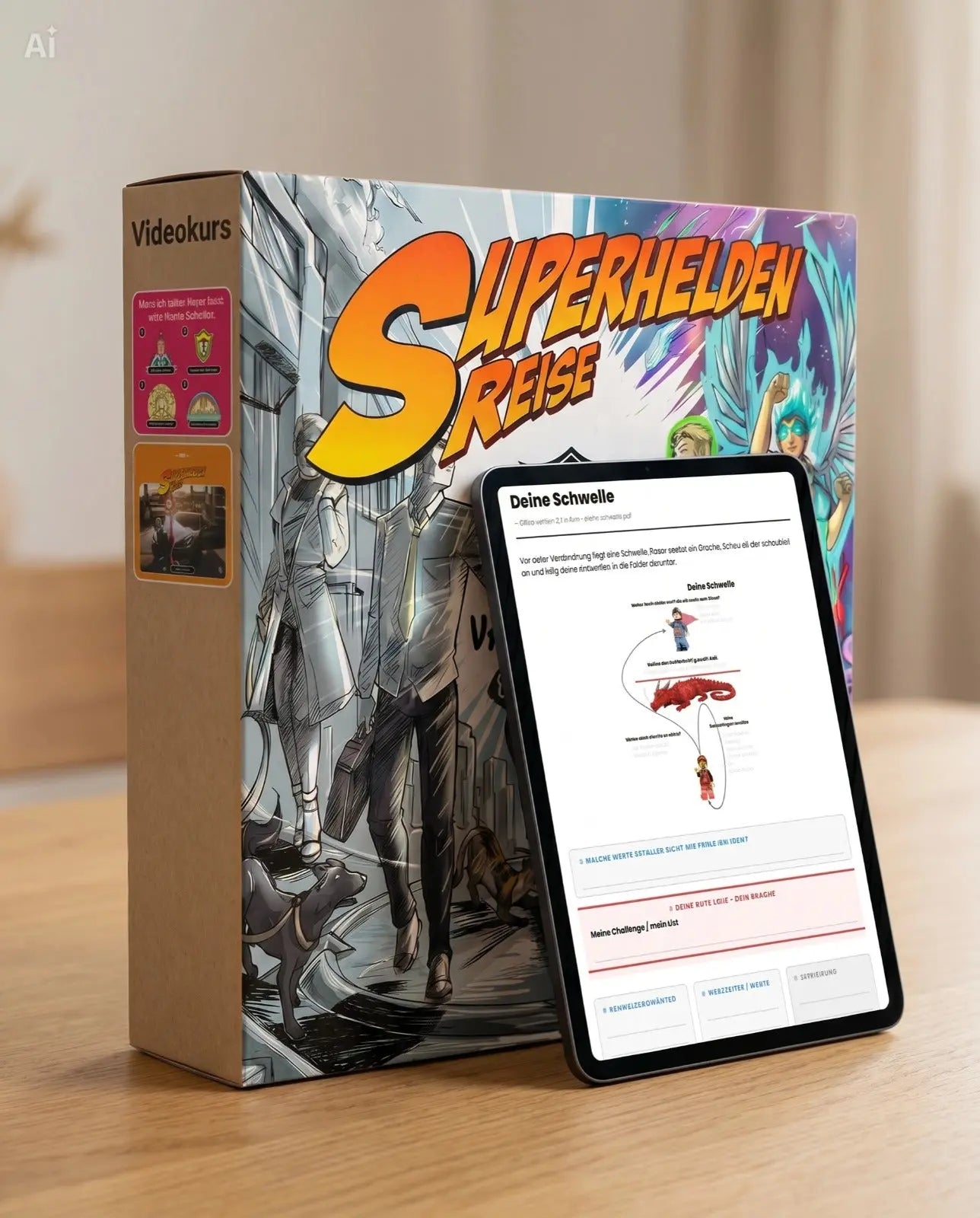 Superheldenreise - So bringst du nach dem Wertespiel deine Werte ins Leben Valueneers Wertespiele