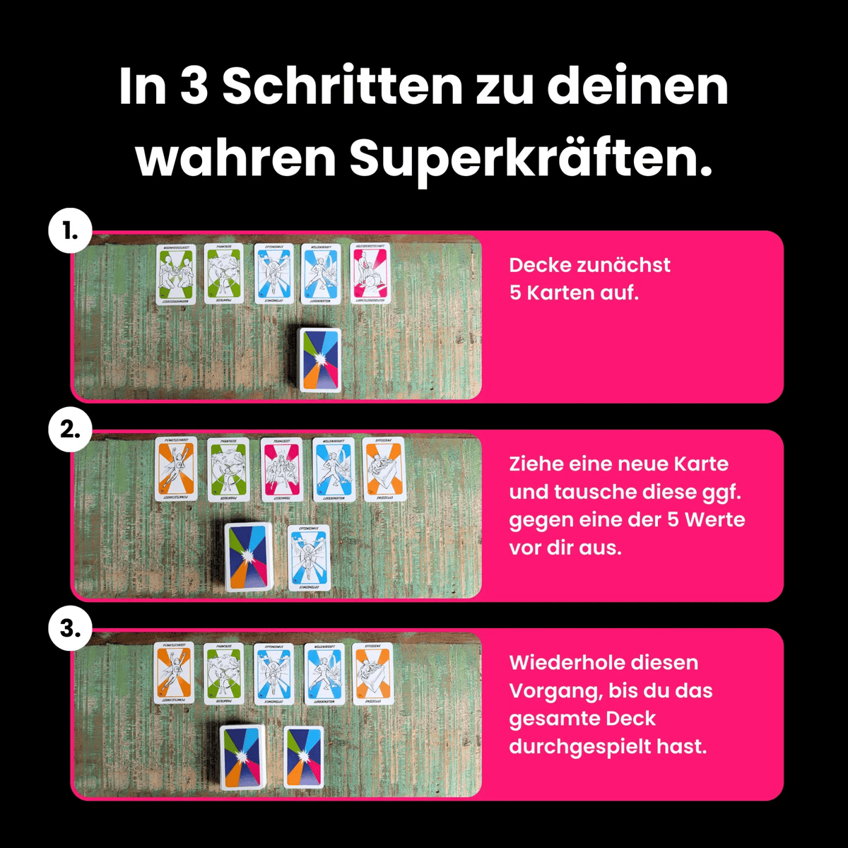 Superhelden Bundle - Erspiele deine Werte und bringe sie in dein Leben - Valueneers Wertespiele