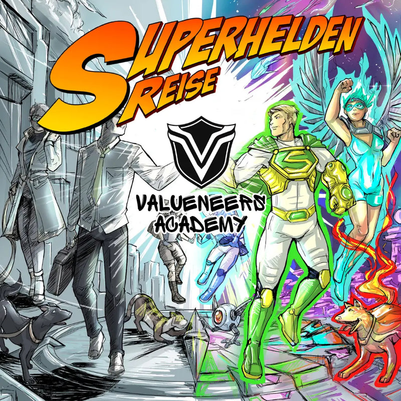 Superheldenreise - So bringst du deine Werte ins Leben Valueneers Wertespiele