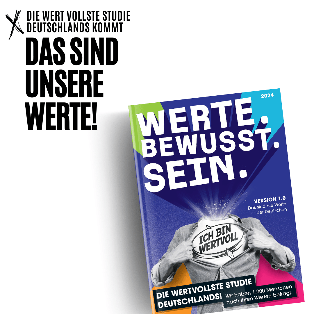 Die WERTvollste Studie Deutschlands // Print Magazin - Valueneers Wertespiele